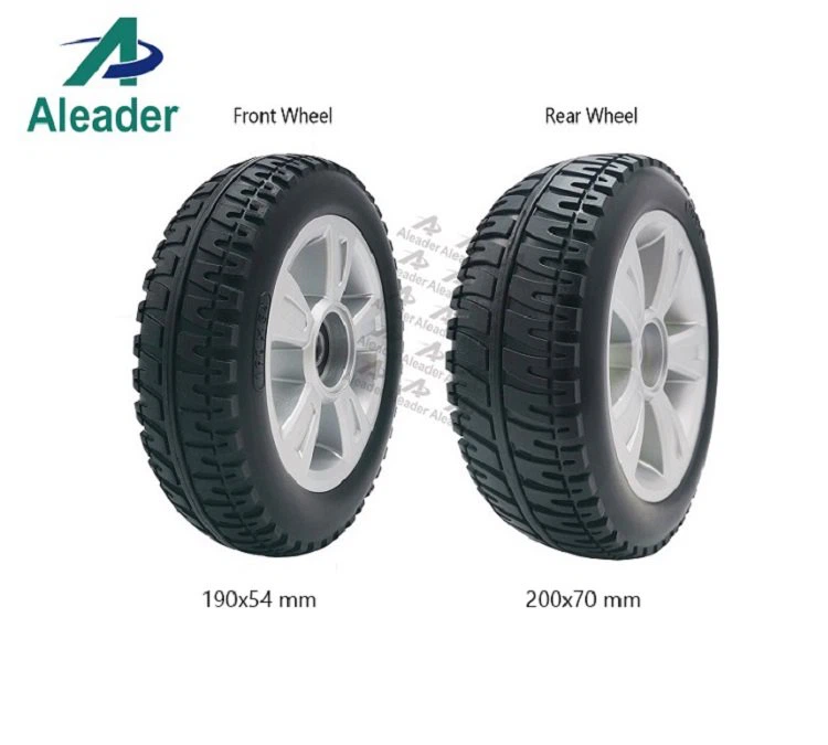 mobility scooter wheels pu solid